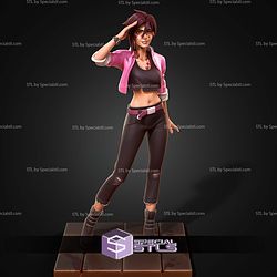 Invisigal in Blood 270mm STL Files