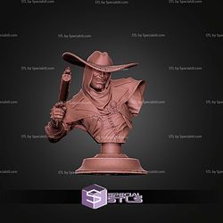 Jericho Cross Darkwatch Bust 3D Printer Files