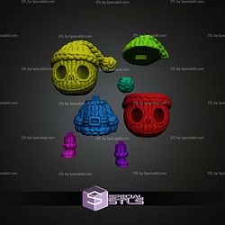 Knitted Jack Skellington Santa STL Files