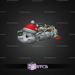 Knitted White Dragon STL Files