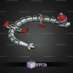 Knitted White Dragon STL Files