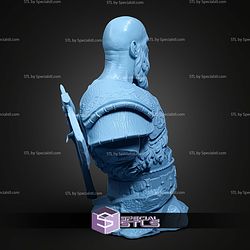 Kratos Sparta Screaming Bust STL Files