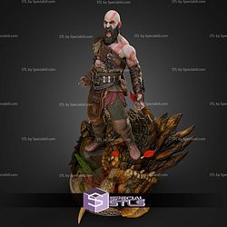 Kratos Sparta Screaming STL Files
