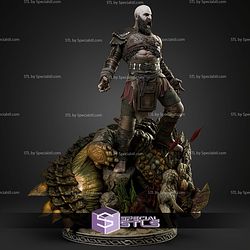 Kratos Sparta Screaming STL Files
