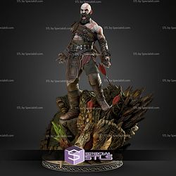 Kratos Sparta Screaming STL Files