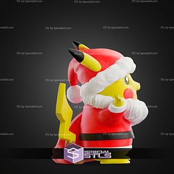 Life Size Christmas Pikachu STL Files