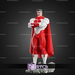 Life Size Omni Man Statue STL Files