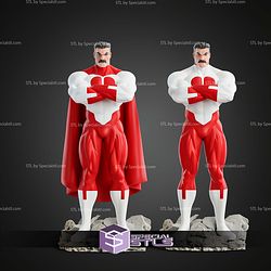 Life Size Omni Man Statue STL Files