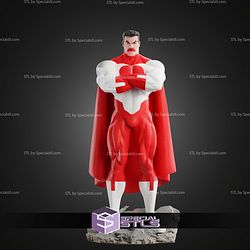 Life Size Omni Man Statue STL Files