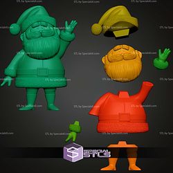 Life Size Santa Claus STL Files
