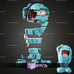 Life Size Wobbuffet STL Files