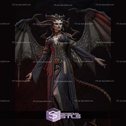 Lilith Blood Wings and Damnation STL Files