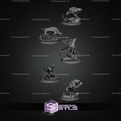 Lycans Sons of the Blood Moon Campaign STL Miniatures