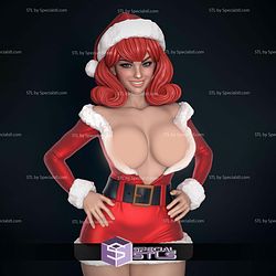 Mary Jane as Mrs Claus Pinup NSFW STL Files