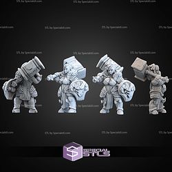 Midknight Heroes Expansion Superchibi Manapath STL Miniatures