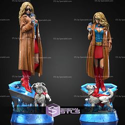 Milly Alcock Supergirl and Krypto STL Files