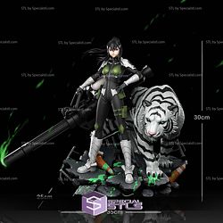 Mina Ashiro and Bakko 300mm Kaiju no 8 STL Files