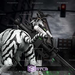 Mina Ashiro and Bakko 300mm Kaiju no 8 STL Files