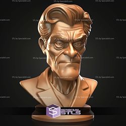 Mini Bust Character Collection STL Willem Dafoe