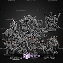 Moonlite Bayous New Cthulhu Campaign STL Miniatures