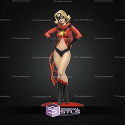 Ms Marvel Black Cat Various Version STL Files