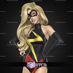 Ms Marvel Black Cat Various Version STL Files