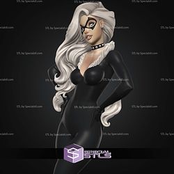 Ms Marvel Black Cat Various Version STL Files