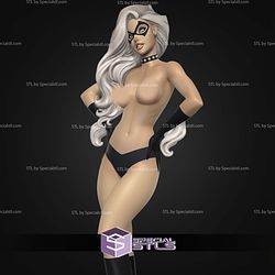 Ms Marvel Black Cat Various Version STL Files
