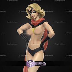 Ms Marvel Black Cat Various Version STL Files