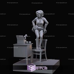 Passing Grade Pin Up STL Files