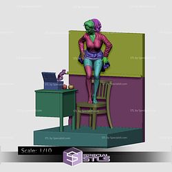 Passing Grade Pin Up STL Files