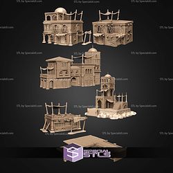 Pirates vs Cthulhu Campaign STL Miniatures