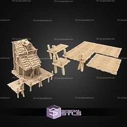 Pirates vs Cthulhu Campaign STL Miniatures