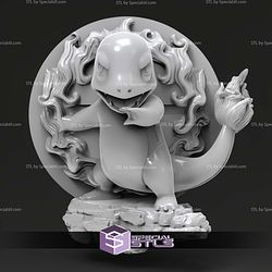 Pokemon Magnet Wall Decord Charmander STL