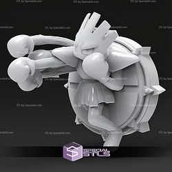 Pokemon Magnet Wall Decord Hitmonchan STL