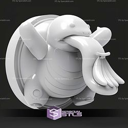 Pokemon Magnet Wall Decord Lickitung STL