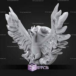 Pokemon Magnet Wall Decord Moltres STL