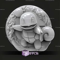 Pokemon Magnet Wall Decord Squirtle STL