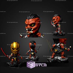 Predator Badlands Chibi STL Files