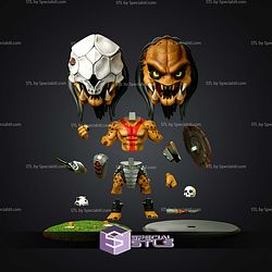 Predator Prey Chibi STL Files