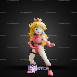 Princess Peach Cammy Mashup STL Files