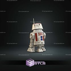 R5-D4 Starwars 182mm STL Files