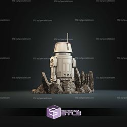 R5-D4 Starwars 182mm STL Files