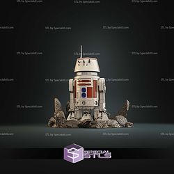 R5-D4 Starwars 182mm STL Files