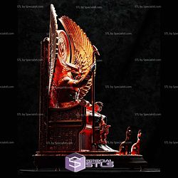 Ra God of the Sun Throne STL Files