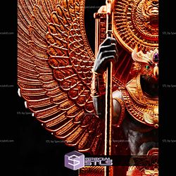 Ra God of the Sun Throne STL Files
