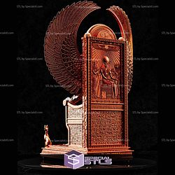 Ra God of the Sun Throne STL Files