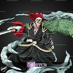 Renji Abarai True Bankai 340mm STL Files