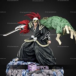 Renji Abarai True Bankai 340mm STL Files
