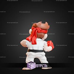 Ryu Super Mario Mashup STL Files